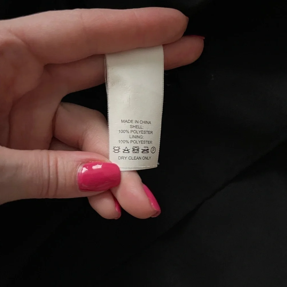 kate spade‎ new york Flounce Crepe Mini Dress in Black 4